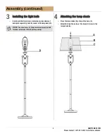 Предварительный просмотр 5 страницы HAMPTON BAY 436-243 Use And Care Manual