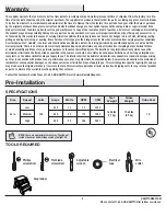 Preview for 3 page of HAMPTON BAY 44-BS Use And Care Manual