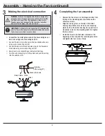 Preview for 8 page of HAMPTON BAY 44-BS Use And Care Manual