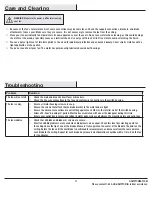 Preview for 11 page of HAMPTON BAY 44-BS Use And Care Manual