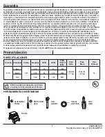 Preview for 15 page of HAMPTON BAY 44-BS Use And Care Manual