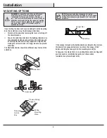 Предварительный просмотр 6 страницы HAMPTON BAY 44-SDV Use And Care Manual