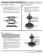 Предварительный просмотр 7 страницы HAMPTON BAY 44-SDV Use And Care Manual