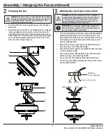 Предварительный просмотр 9 страницы HAMPTON BAY 44-SDV Use And Care Manual