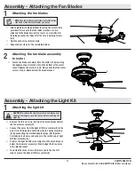 Предварительный просмотр 11 страницы HAMPTON BAY 44-SDV Use And Care Manual