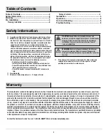 Preview for 2 page of HAMPTON BAY 4420-1BK-LED Use And Care Manual