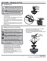 Preview for 9 page of HAMPTON BAY 46-NS Use And Care Manual