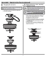 Preview for 10 page of HAMPTON BAY 46-NS Use And Care Manual