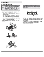 Preview for 6 page of HAMPTON BAY 46-UM Use And Care Manual