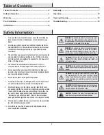 Предварительный просмотр 2 страницы HAMPTON BAY 48-PB Use And Care Manual