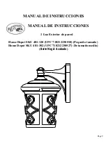 Предварительный просмотр 9 страницы HAMPTON BAY 481-120 Instruction Manual