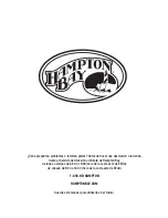 Preview for 28 page of HAMPTON BAY 501.0601.000 Use And Care Manual