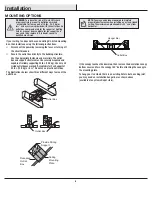 Предварительный просмотр 6 страницы HAMPTON BAY 50248 Use And Care Manual