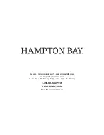 Предварительный просмотр 15 страницы HAMPTON BAY 50248 Use And Care Manual