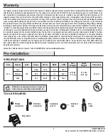 Preview for 3 page of HAMPTON BAY 51827 Use And Care Manual