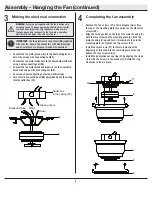 Preview for 8 page of HAMPTON BAY 51827 Use And Care Manual