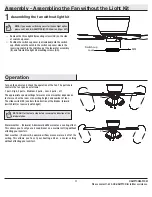 Preview for 11 page of HAMPTON BAY 51827 Use And Care Manual