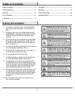 Предварительный просмотр 2 страницы HAMPTON BAY 52-BNT Use And Care Manual