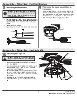 Предварительный просмотр 11 страницы HAMPTON BAY 52-PM Use And Care Manual