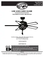 HAMPTON BAY 52-WK Use And Care Manual предпросмотр