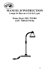 Предварительный просмотр 17 страницы HAMPTON BAY 520 806 Instruction Manual