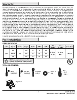 Предварительный просмотр 3 страницы HAMPTON BAY 52133 Use And Care Manual