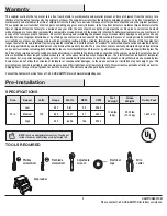 Предварительный просмотр 3 страницы HAMPTON BAY 52139 Use And Care Manual