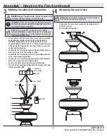 Предварительный просмотр 9 страницы HAMPTON BAY 52139 Use And Care Manual