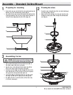 Preview for 7 page of HAMPTON BAY 52193 Use And Care Manual