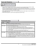 Preview for 13 page of HAMPTON BAY 52193 Use And Care Manual