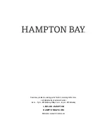 Preview for 14 page of HAMPTON BAY 52193 Use And Care Manual