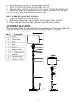 Preview for 3 page of HAMPTON BAY 522-541 Instruction Manual