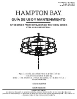 Предварительный просмотр 8 страницы HAMPTON BAY 52202 Use And Care Manual