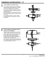 Предварительный просмотр 12 страницы HAMPTON BAY 52202 Use And Care Manual