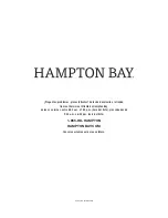 Предварительный просмотр 14 страницы HAMPTON BAY 52202 Use And Care Manual