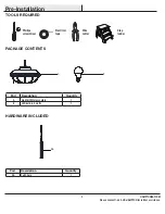 Preview for 3 page of HAMPTON BAY 52229 Use And Care Manual