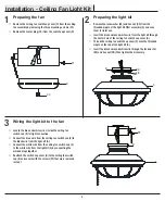 Preview for 4 page of HAMPTON BAY 52229 Use And Care Manual