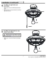 Preview for 5 page of HAMPTON BAY 52229 Use And Care Manual