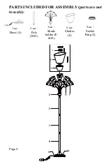 Preview for 4 page of HAMPTON BAY 524 505 Instruction Manual