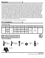 Предварительный просмотр 3 страницы HAMPTON BAY 52652 Use And Care Manual