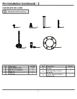 Preview for 4 page of HAMPTON BAY 52656 Use And Care Manual