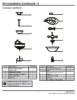 Preview for 5 page of HAMPTON BAY 52656 Use And Care Manual