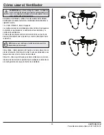 Preview for 28 page of HAMPTON BAY 52656 Use And Care Manual