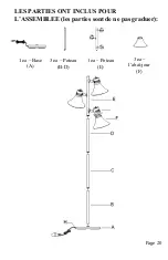 Предварительный просмотр 20 страницы HAMPTON BAY 528 299 Instruction Manual