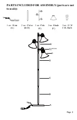 Preview for 4 page of HAMPTON BAY 536 518 Instruction Manual