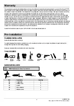 Preview for 3 page of HAMPTON BAY 540-102 Use And Care Manual