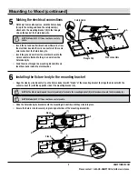 Предварительный просмотр 9 страницы HAMPTON BAY 54323111 Use And Care Manual