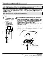 Предварительный просмотр 19 страницы HAMPTON BAY 54323111 Use And Care Manual