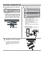 Предварительный просмотр 6 страницы HAMPTON BAY 55370 Use And Care Manual