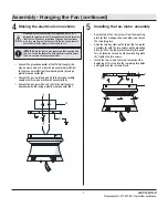 Предварительный просмотр 7 страницы HAMPTON BAY 55370 Use And Care Manual